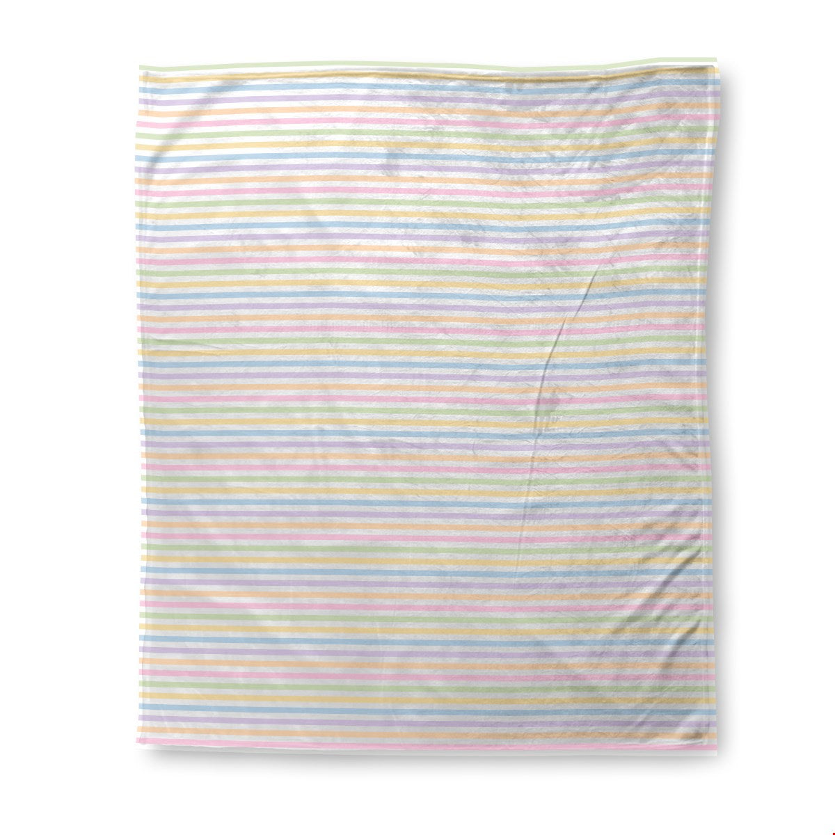 Balloon Dog Pastels (4) sherpa blanket, 50 x 60 in, pink and blue geometric print