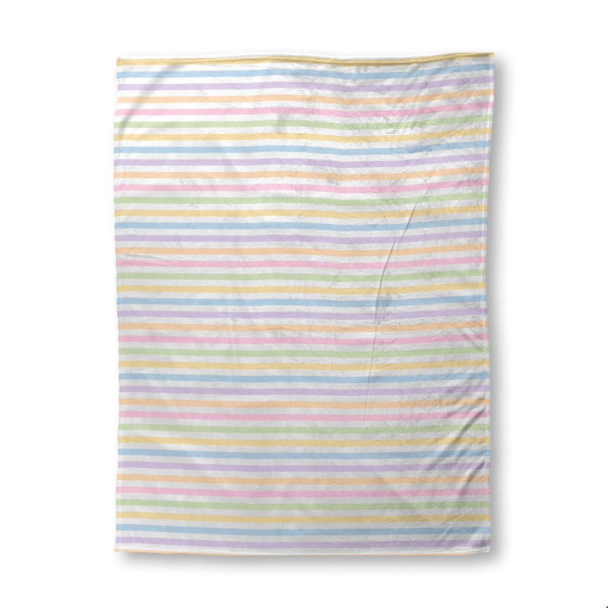 Balloon Dog Pastels (4) super plush blanket, 30 x 40 in, pink and blue geometric print