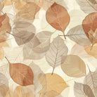 Autumn Neutrals  (1) throw pillow, 14 x 20 in, gray and brown fall print