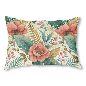 Bird of Paradise Majesty v1 - Throw Pillow 14x20
