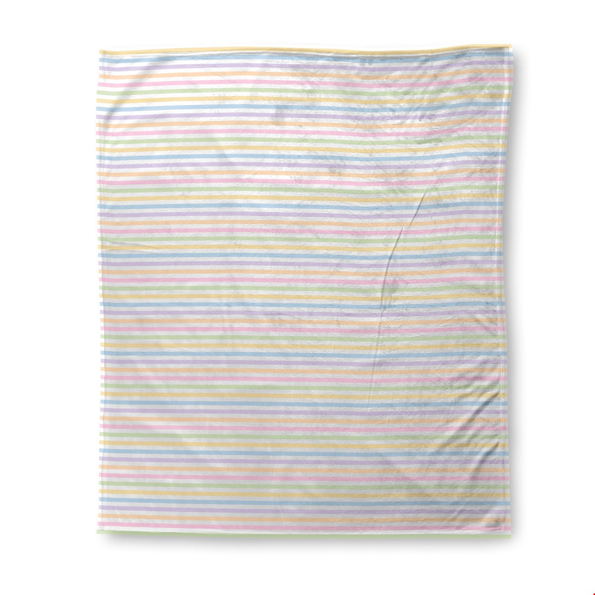Balloon Dog Pastels (4) super plush blanket, 50 x 60 in, pink and blue geometric print
