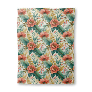 Bird of Paradise Majesty v1 - Fleece Blanket 60x80
