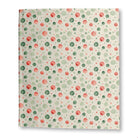 Watercolor Christmas (1) wall tapestry, 50 x 60 in, green and red christmas print