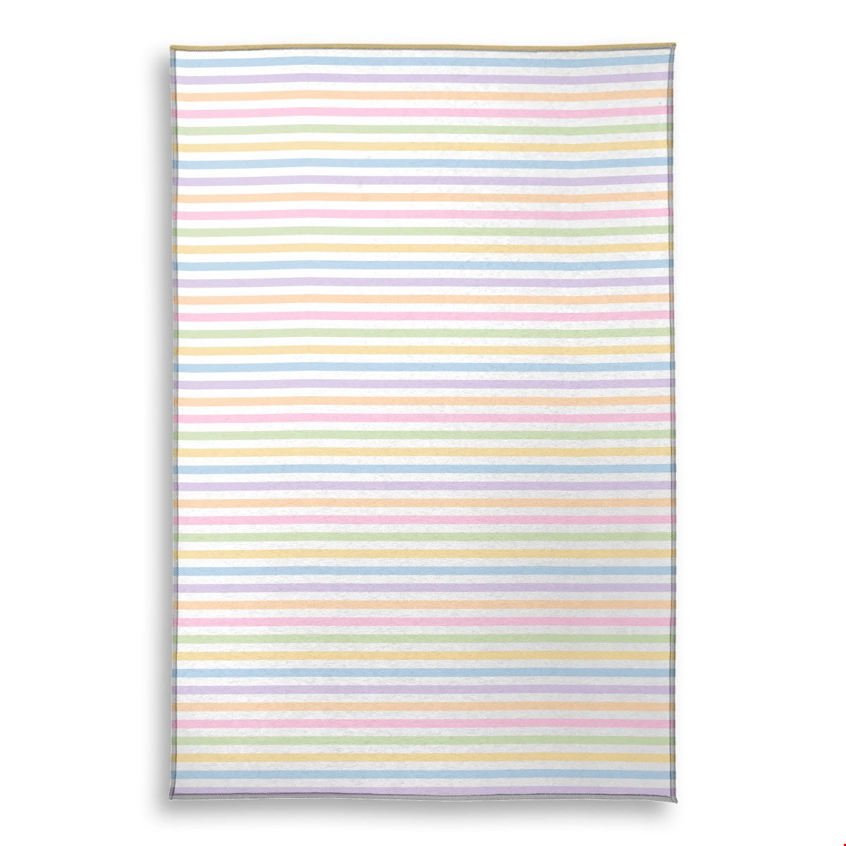 Balloon Dog Pastels (4) area rug, 30 x 45 in, pink and blue geometric print