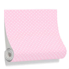 Balloon Dog Pastels (2) wallpaper, Traditional ProTex, pink and off white hearts print