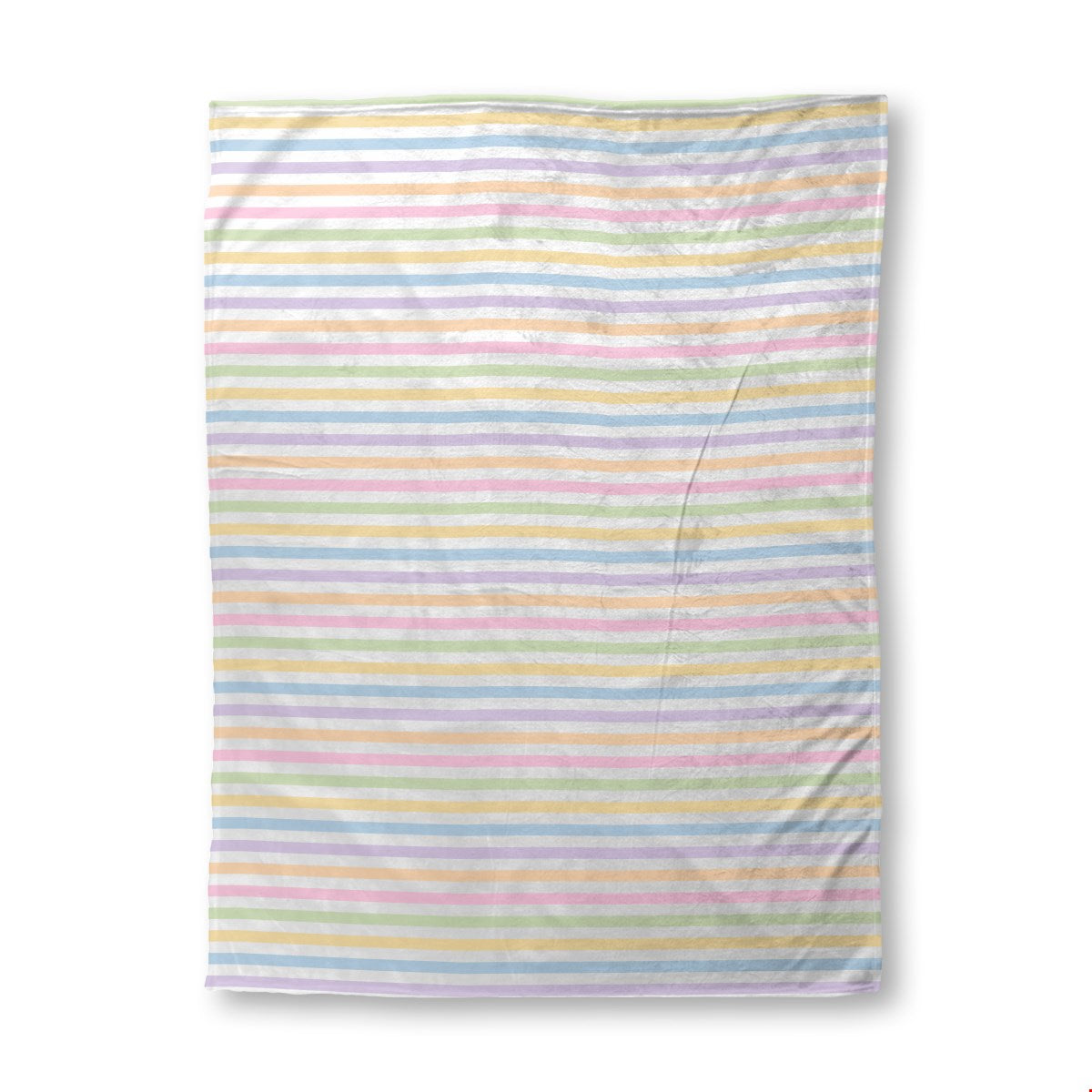 Balloon Dog Pastels (4) sherpa blanket, 30 x 40 in, pink and blue geometric print