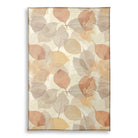 Autumn Neutrals  (1) area rug, 30 x 45 in, gray and brown fall print