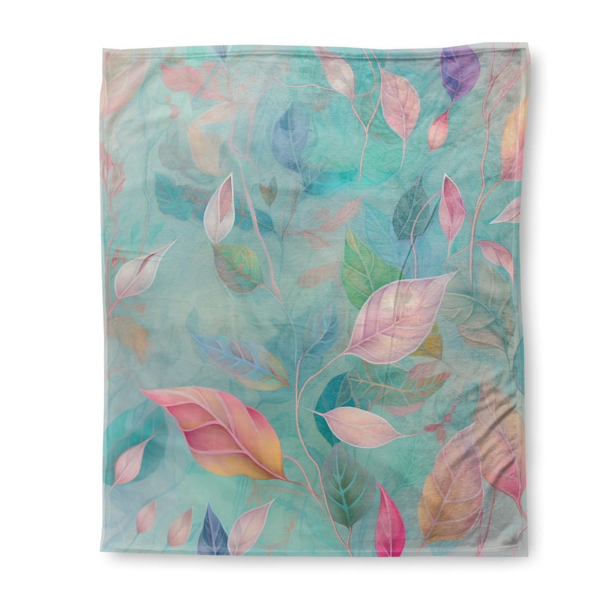 Little Birds and Flowers - Sherpa Blanket 50x60