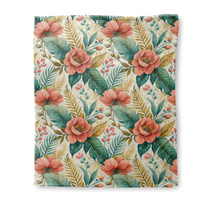 Bird of Paradise Majesty v1 - Sherpa Blanket 50x60