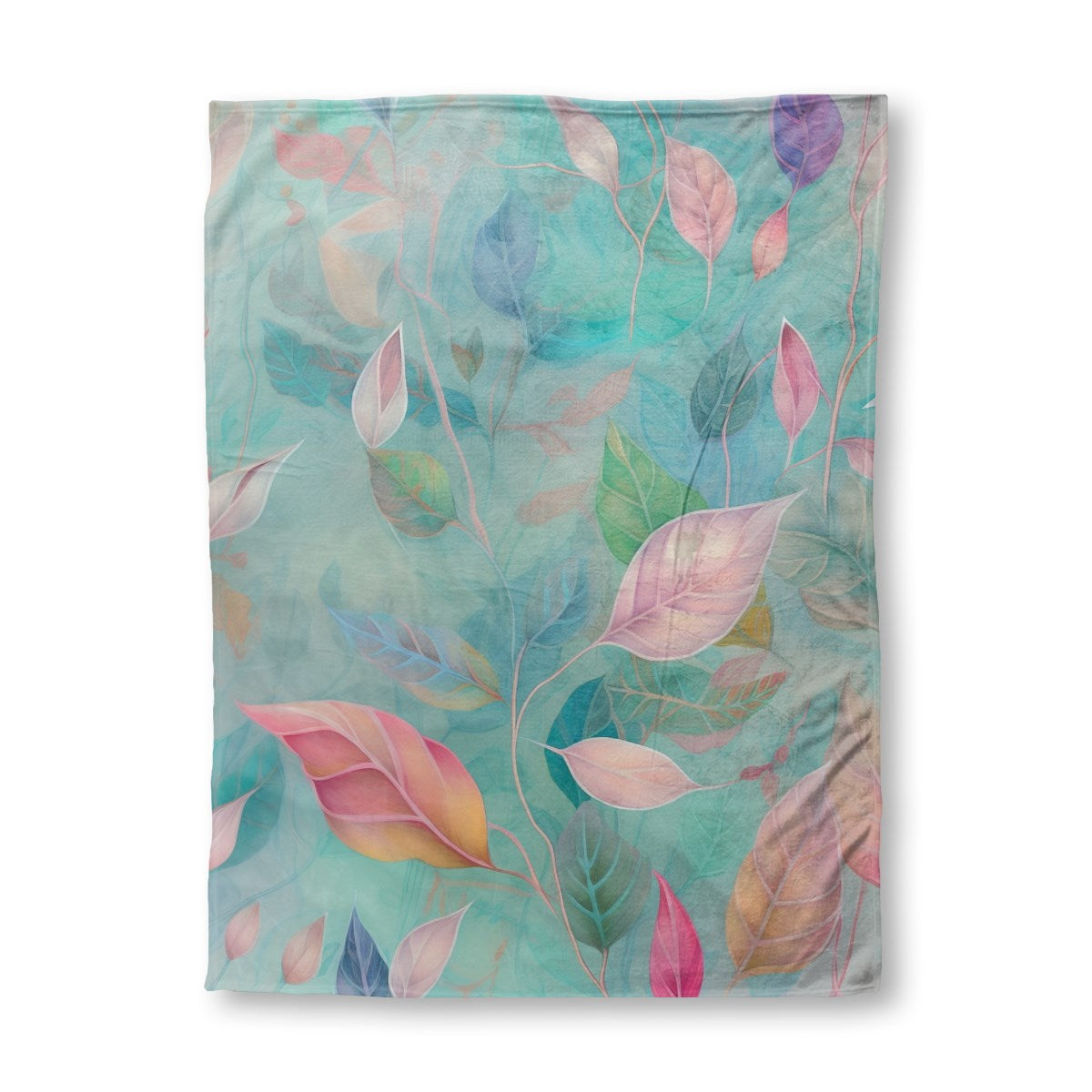 Little Birds and Flowers - Sherpa Blanket 60x80