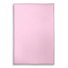 Balloon Dog Pastels (2) area rug, 79 x 118 in, pink and off white hearts print