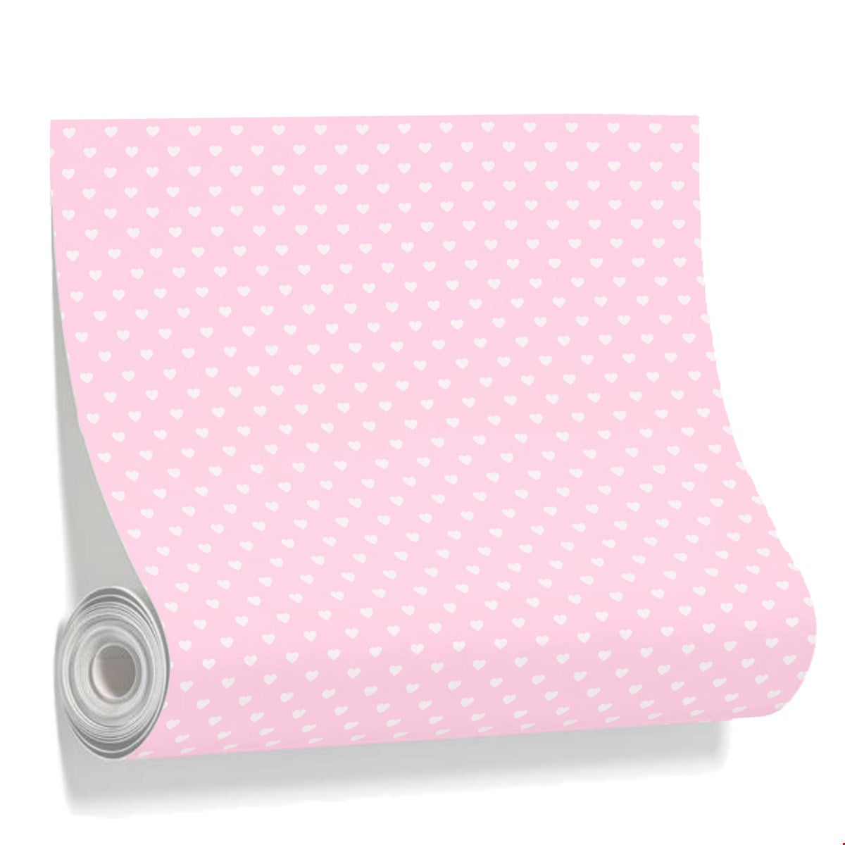 Balloon Dog Pastels (2) wallpaper, Pre-Pasted PVC Free, pink and off white hearts print