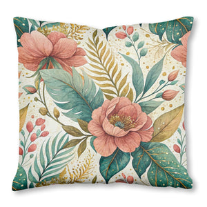 Bird of Paradise Majesty v1 - Throw Pillow 26x26