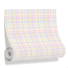 Balloon Dog Pastels 1 wallpaper, Traditional ProTex, pink and blue geometric print
