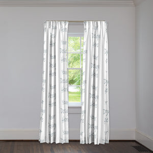 LDS-Custom Printed Drapery Panel with Pinched Pleat