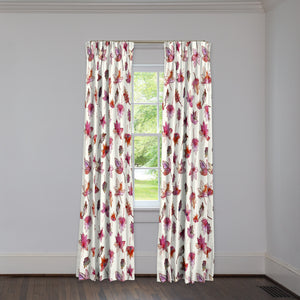 LDS-Custom Printed Drapery Panel with Pinched Pleat