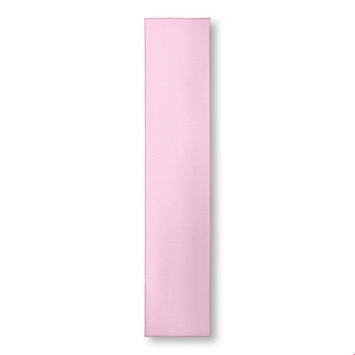 Balloon Dog Pastels (2) area rug, 144 x 30 in, pink and off white hearts print