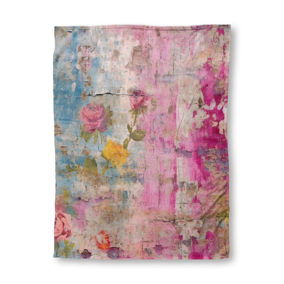 Grunge Plaster - Sherpa Blanket 60x80