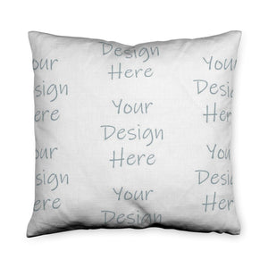 Custom Printed Throw Pillow 18x18 OBZNI