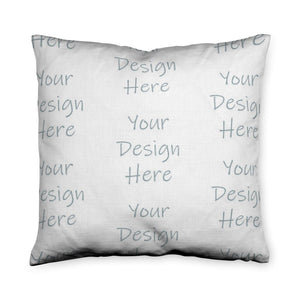 Custom Printed Throw Pillow 20x20 OBZNI