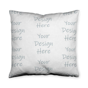 Custom Printed Throw Pillow 20x20 BZI