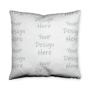 Custom Printed Throw Pillow 20x20 BBC