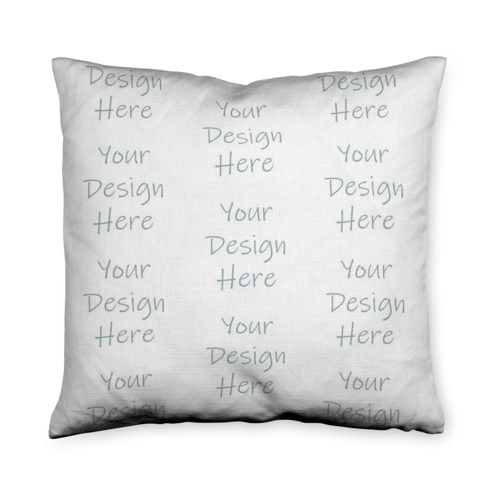 Custom Printed Throw Pillow 26x26 OBZNI