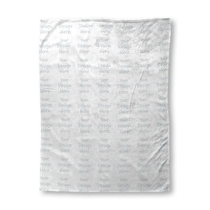 Custom Printed Super Plush Blanket 60x80