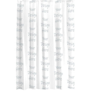 Custom Printed Shower Curtain 71x74